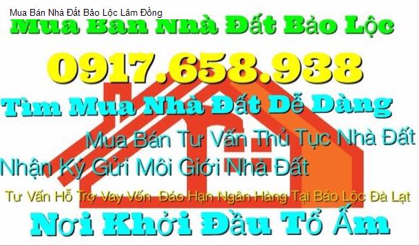 Mua Bán Nhà Đất Bảo Lộc Lâm Đồng