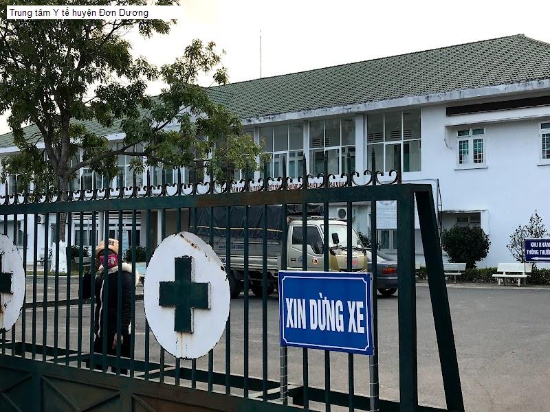 Trung tâm Y tế huyện Đơn Dương