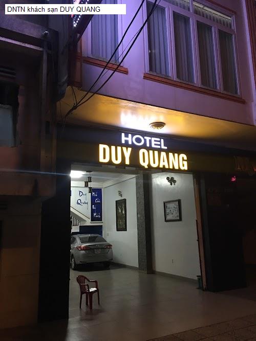 DNTN khách sạn DUY QUANG